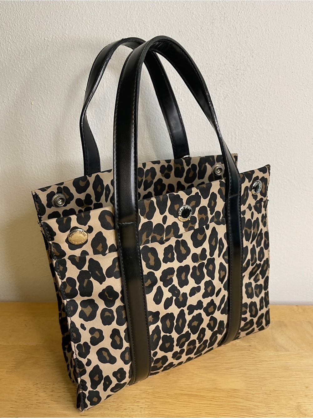 Nine West Nylon Leopard Print Bag